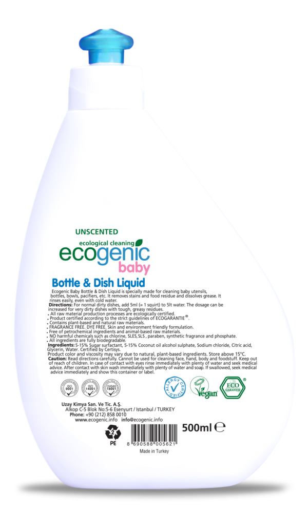 Baby Bottle & Dish Liquid Ecogenic